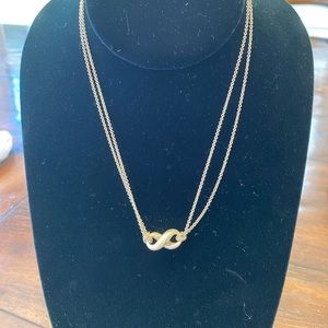 Tiffany and co infinity necklace